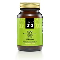 LABS212 SOD 400 IU - Dysmutaza ponadtlenkowa TetraSOD (60 kaps.)