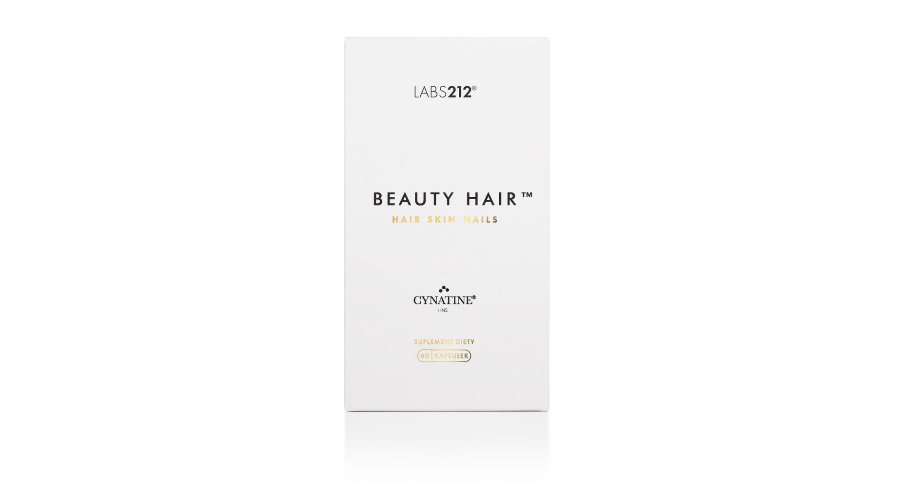 LABS212 Beauty Hair - Kompleksowe wsparcie włosów, skóry i paznokci (60 kaps.)