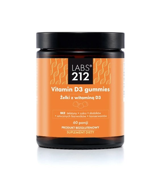 LABS212 Vitamin D3 - Vitamin D3 gummies (60 gummies)