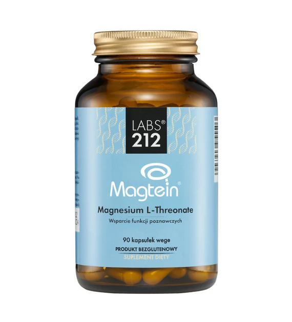LABS212 Magnesium L-Threonate Magtein (90 caps.)