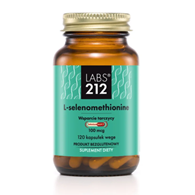 LABS212 L-Selenomethionine Selenium SeLECT - L-selenometionina (120 kaps.)