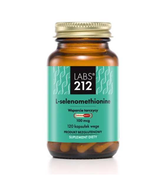 LABS212 L-Selenomethionine Selenium SeLECT  (120 caps.)