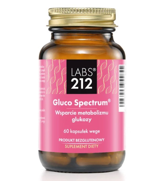 LABS212 Gluco Spectrum - Wsparcie metabolizmu glukozy (60 kaps.)