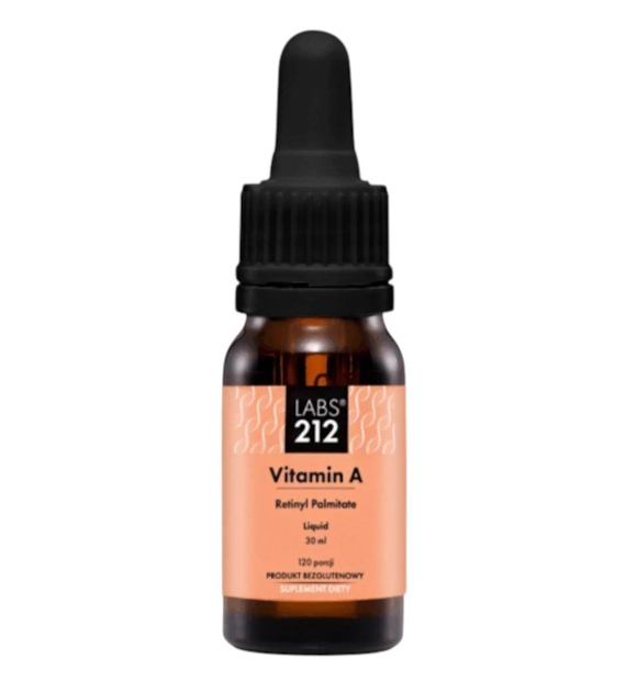 LABS212 Vitamin A Liquid (10 ml / 0,338 fl. oz.)