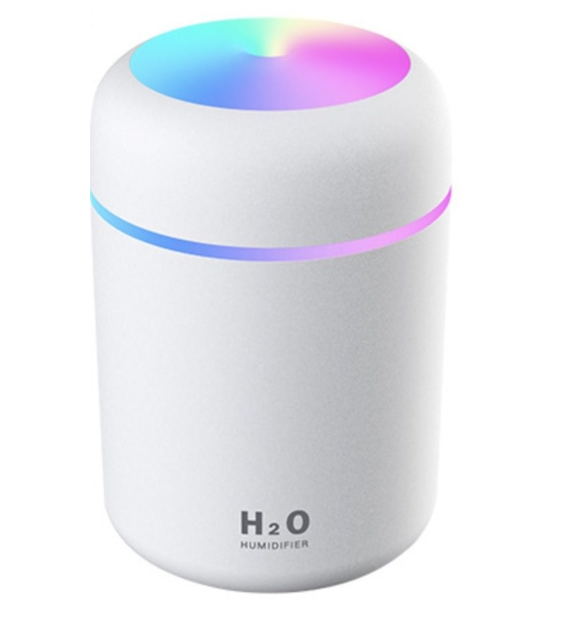 H2O Nawilżacz powietrza - dyfuzor do olejków - USB biały (2 W)