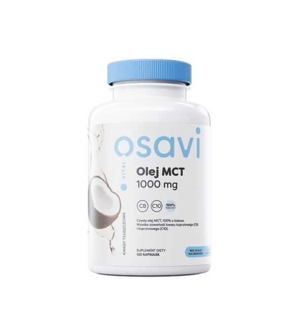 OSAVI MCT Oil, 1000 mg (120 caps)