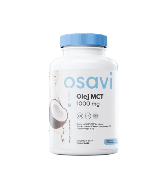 OSAVI MCT Oil, 1000 mg (120 caps)