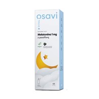 OSAVI Melatonina 1 mg z passiflorą - smak czarnej porzeczki (25 ml)