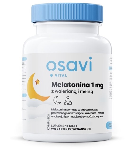 OSAVI Melatonin, 1 mg (120 vcaps)