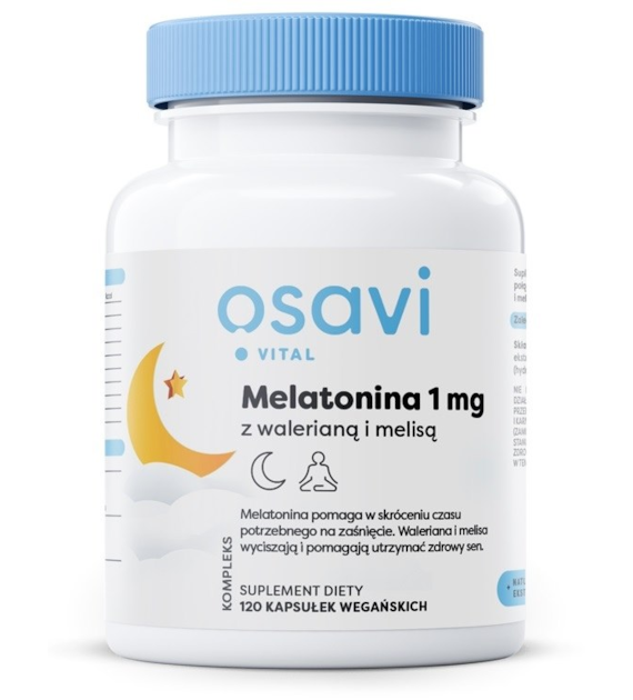 OSAVI Melatonin, 1 mg (120 vcaps)