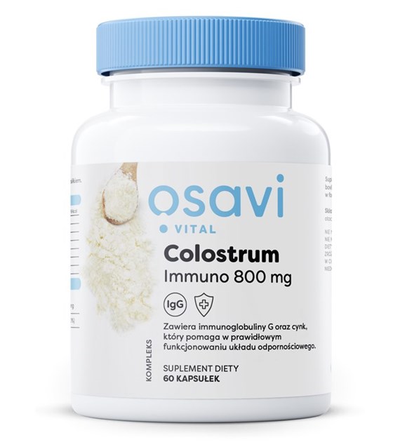 OSAVI Colostrum Immuno, 400 mg (60 caps)