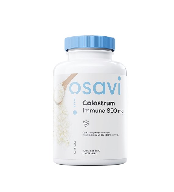 OSAVI Colostrum Immuno, 800 mg (120 caps)