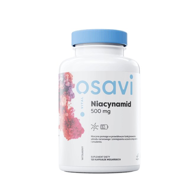 OSAVI Niacynamid 500 mg (120 kaps.)