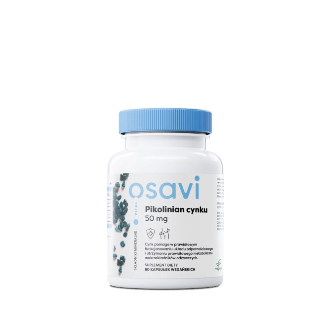 OSAVI Pikolinian cynku 50 mg (60 kaps.)
