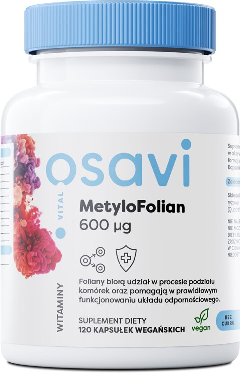 OSAVI MetyloFolian 600 mcg (120 kaps.)