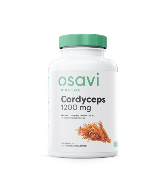OSAVI Cordyceps 600 mg (120 kaps.)