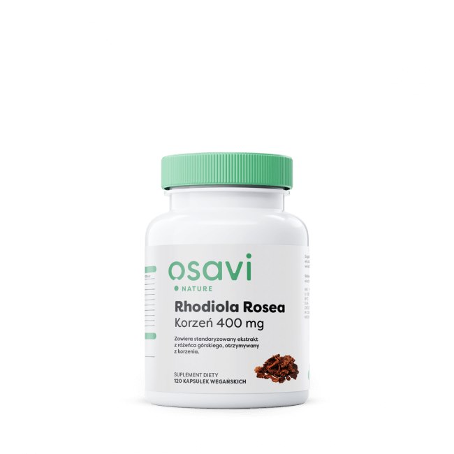 OSAVI Rhodiola Rosea - Różeniec Górski 400 mg (120 kaps.)