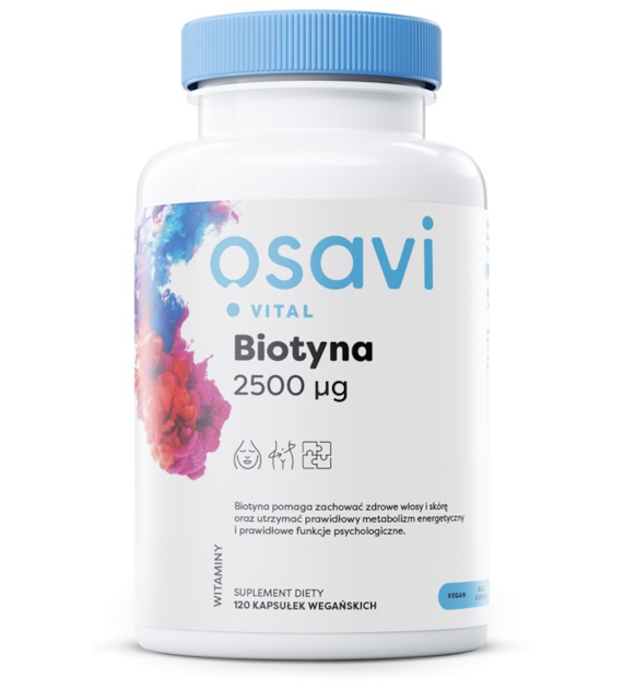 OSAVI Biotin, 2500 mcg  (120 vcaps)