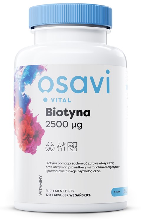 OSAVI Biotin, 2500 mcg  (120 vcaps)