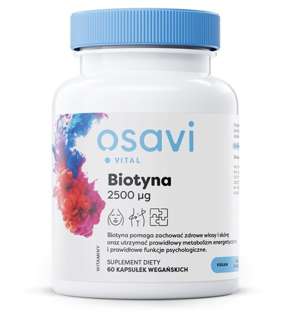 OSAVI Biotin, 2500 mcg  (60 vcaps)