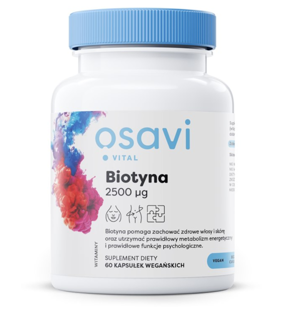 OSAVI Biotin, 2500 mcg  (60 vcaps)