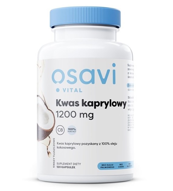 OSAVI Caprylic acid 600 mg (120 caps)