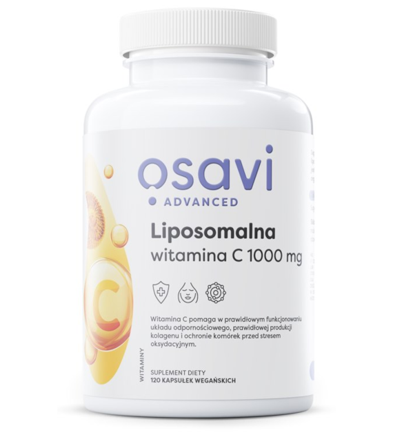 OSAVI Liposomalna witamina C 1000 mg (120 kaps.)