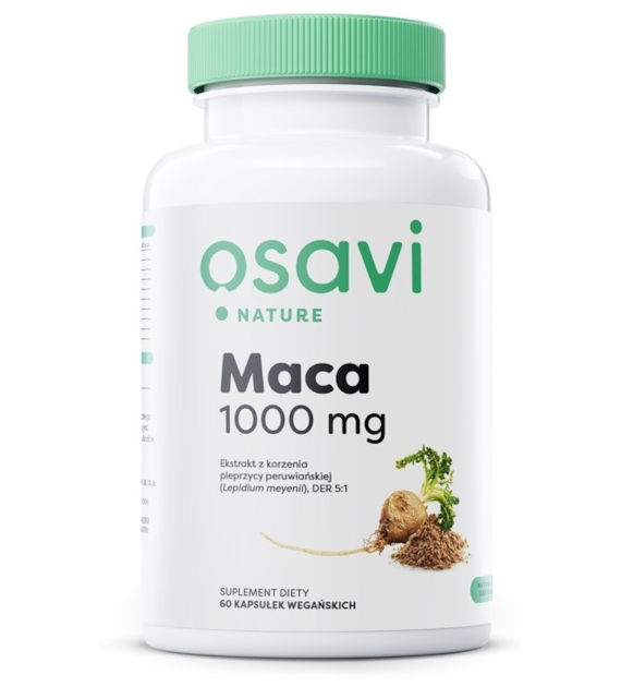 OSAVI Korzeń Maca - ekstrakt 5:1 500 mg (60 kaps.)