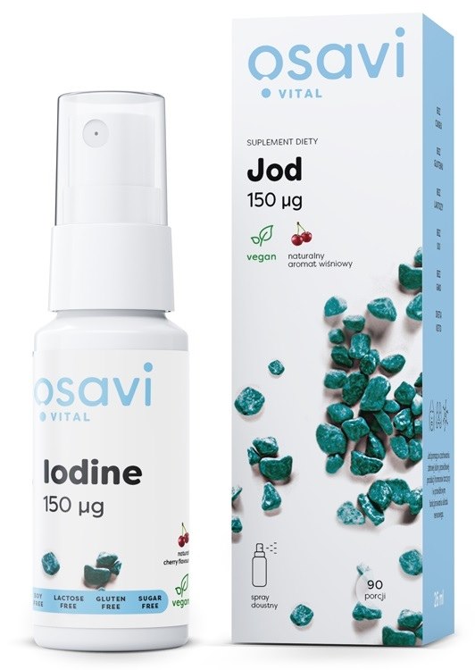 OSAVI Jod w sprayu - smak wiśniowy (26 ml)