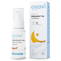 OSAVI Melatonina 1 mg z passiflorą - smak wiśniowy (25 ml)