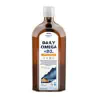 OSAVI Daily Omega +D3 1600 mg, naturalny aromat cytrynowy (500 ml)