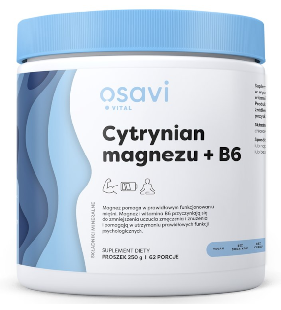 OSAVI Magnesium citrate + B6 (250 g)