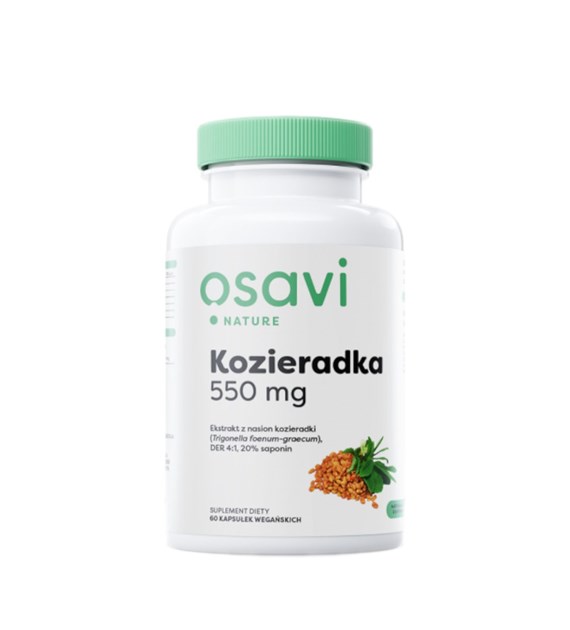 OSAVI Fenugreek, 550 mg (100 caps)