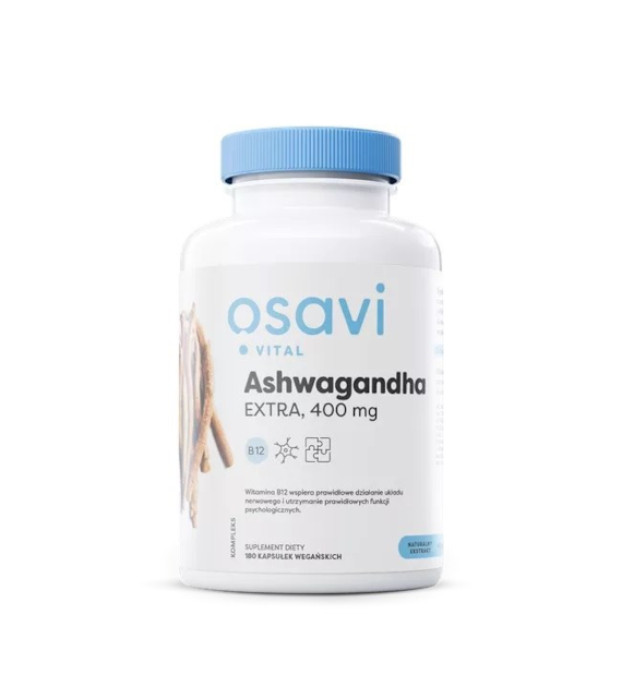 OSAVI Ashwagandha Ekstra 400 mg (180 kaps.)