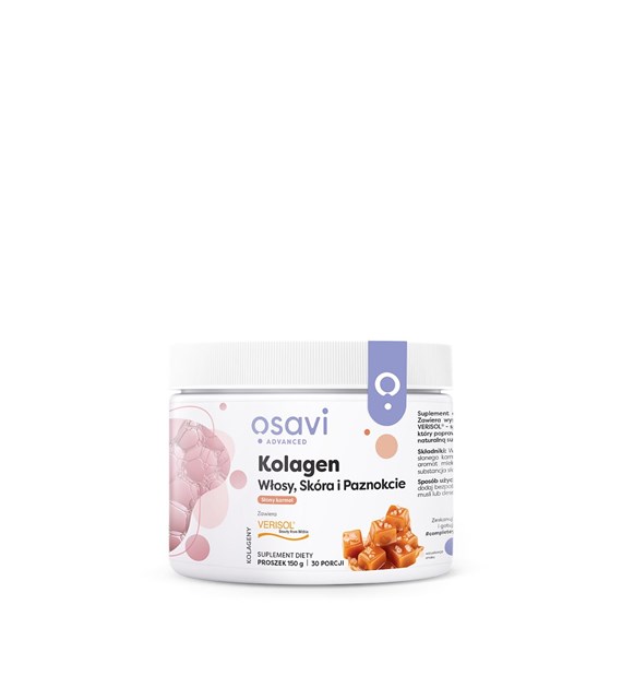 OSAVI Collagen, hair, skin & nails - Salted caramel (150 g / 5,291 oz.)