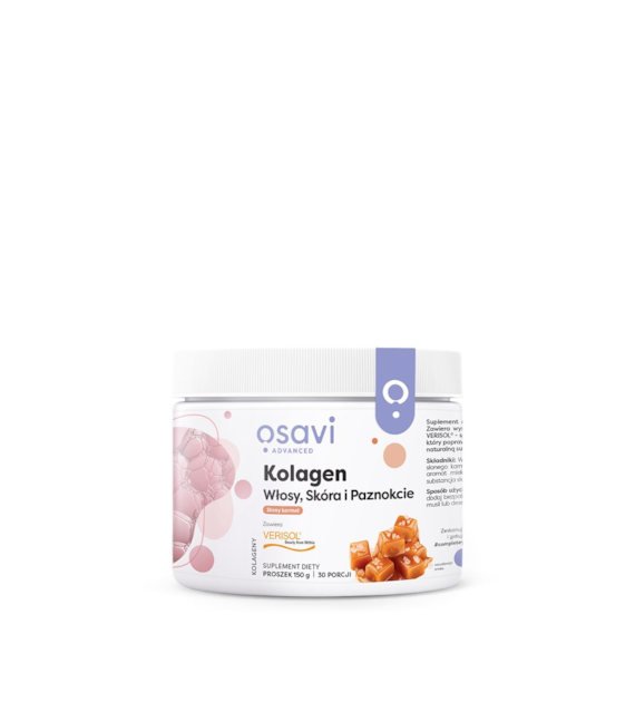OSAVI Collagen, hair, skin & nails - Salted caramel (150 g / 5,291 oz.)