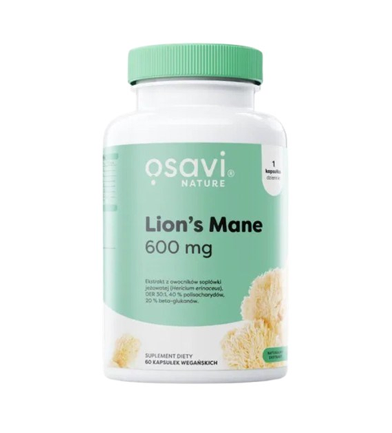 OSAVI Lion’s Mane 600 mg (60 caps)