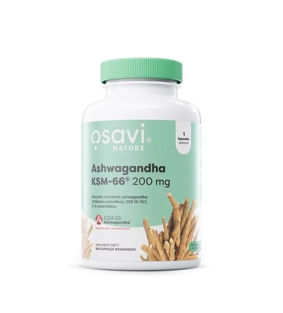 OSAVI Ashwagandha KSM-66® 200 mg (180 caps)