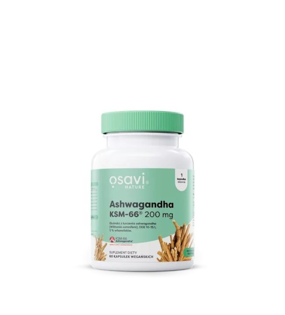 OSAVI Ashwagandha KSM-66® 200 mg (60 kaps.)
