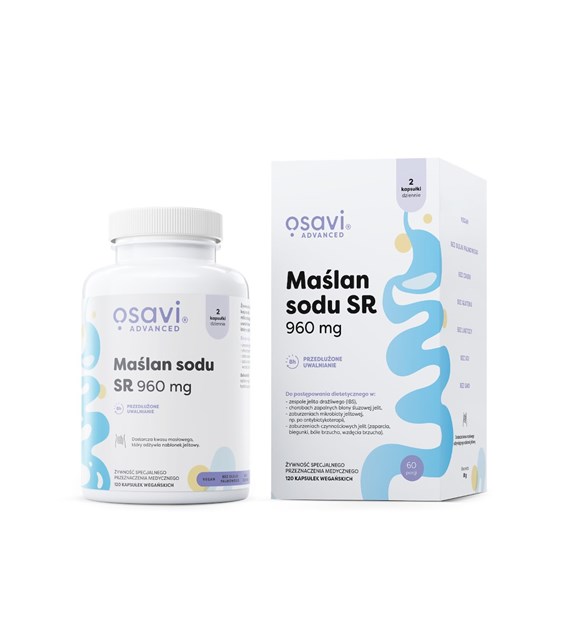 OSAVI Sodium butyrate (120 caps)