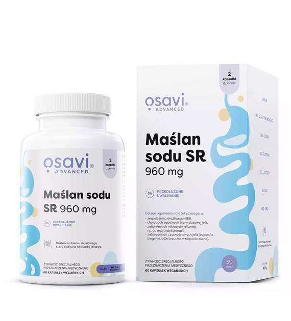 OSAVI Sodium butyrate (60 caps)