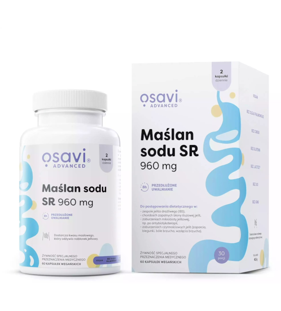 OSAVI Maślan Sodu SR (60 kaps.)