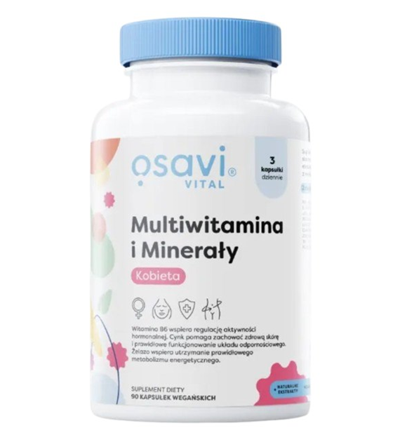 OSAVI Multivitamins and Minerals for Women (90 caps)
