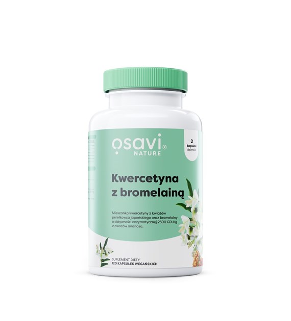 OSAVI Quercetin with bromelain (120 caps)