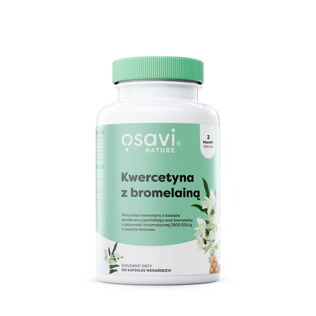 OSAVI Kwercetyna z bromelainą (120 kaps.)
