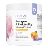 OSAVI Kolagen i Elektrolity Witalność i Blask, pomarańcza-grejpfrut (300 g)