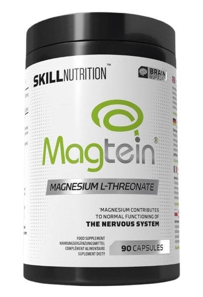SKILL NUTRITION Magtein, Magnesium L-Threonate (90 kaps.)