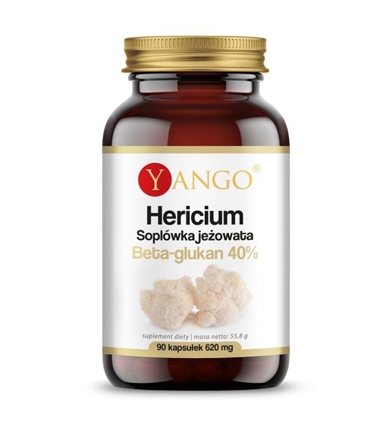YANGO Hericium - 40% Beta-glucan (90 caps)