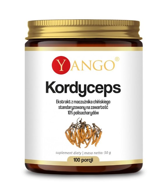 YANGO Cordyceps extract - 10% polysaccharides (50 g)