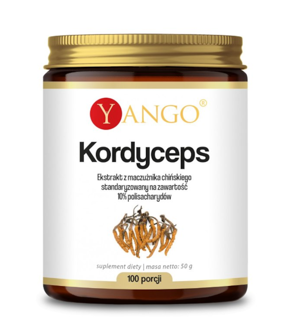 YANGO Cordyceps extract - 10% polysaccharides (50 g)